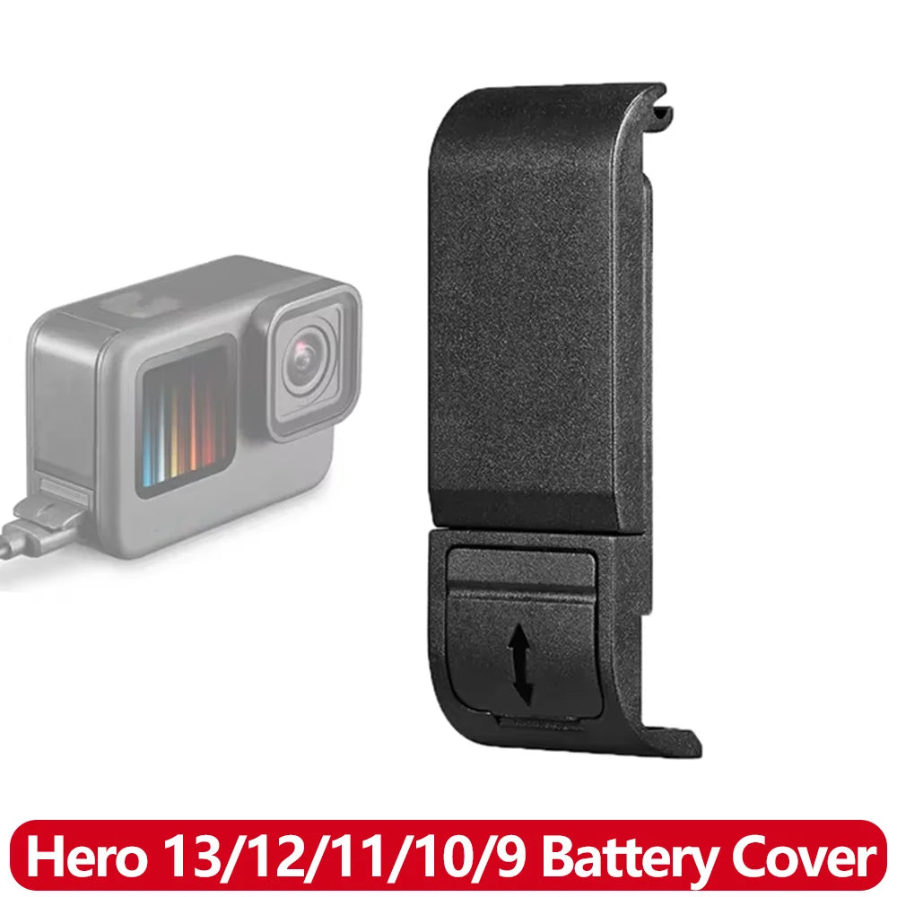 Battery Door Cover for GoPro Hero 13 12 11 10 9 Black ABS Re