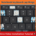 Replacement Keycap Key Cap &Scissor Clip&Hinge For Huawei Ma