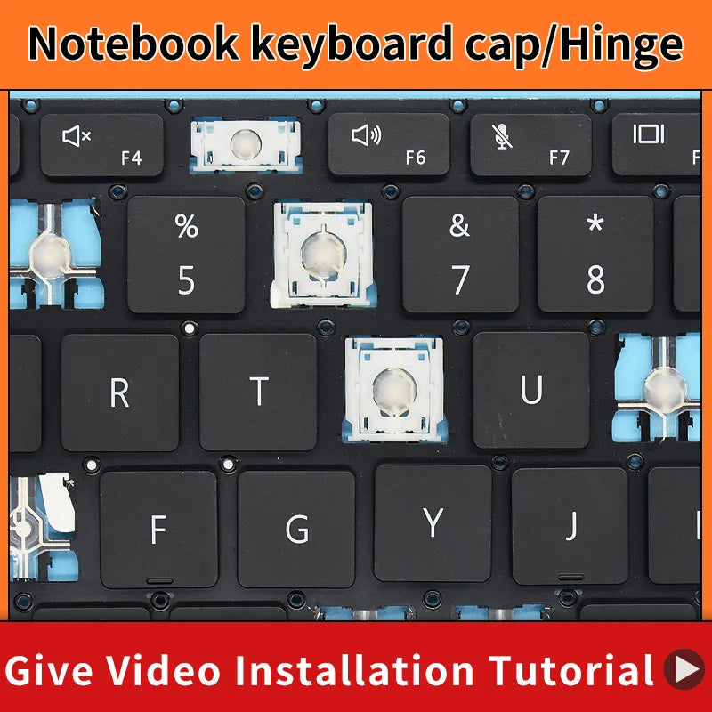 Replacement Keycap Key Cap &Scissor Clip&Hinge For Huawei Ma