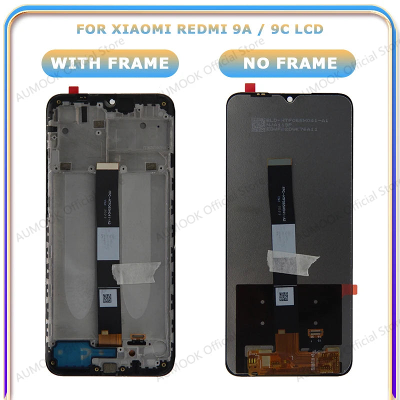 6.53 IPS LCD For Xiaomi Redmi 9A 9C LCD Display Touch Screen