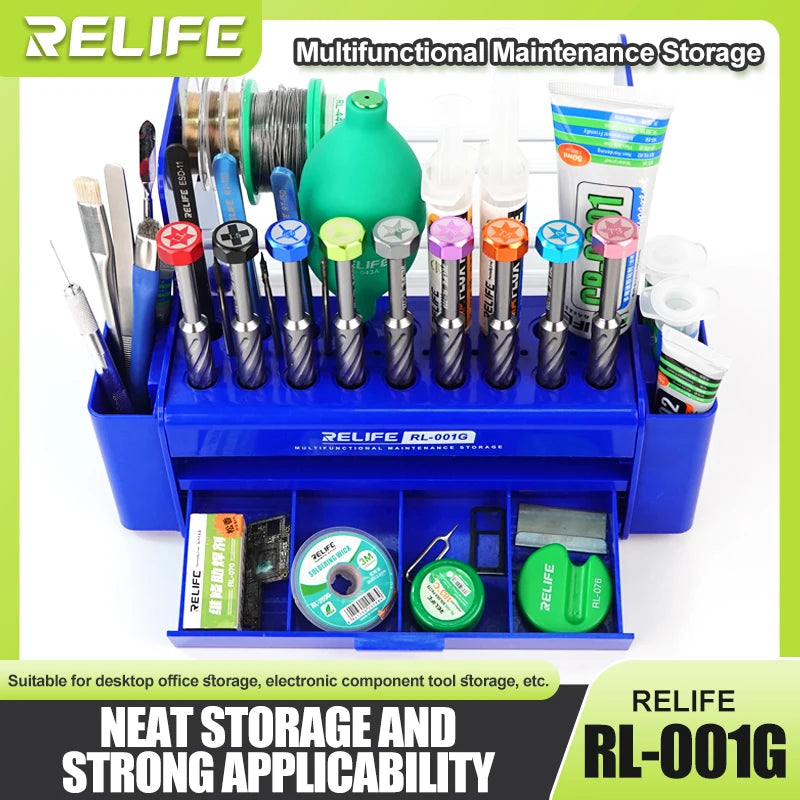 RELIFE RL-001G Multifunction Tool Storage Box Large Capacity