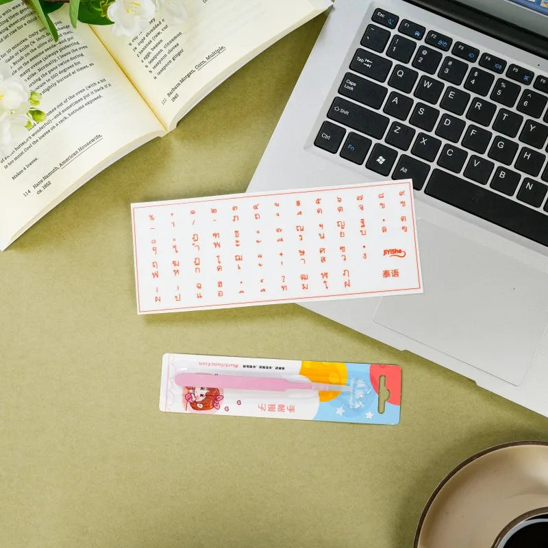 Thai Keyboard Transfer Thai Keyboard Transfer Stickers Water