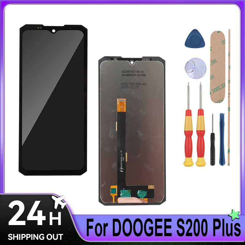 For DOOGEE Smini S200 PlUS LCD Display + Touch Screen Full A