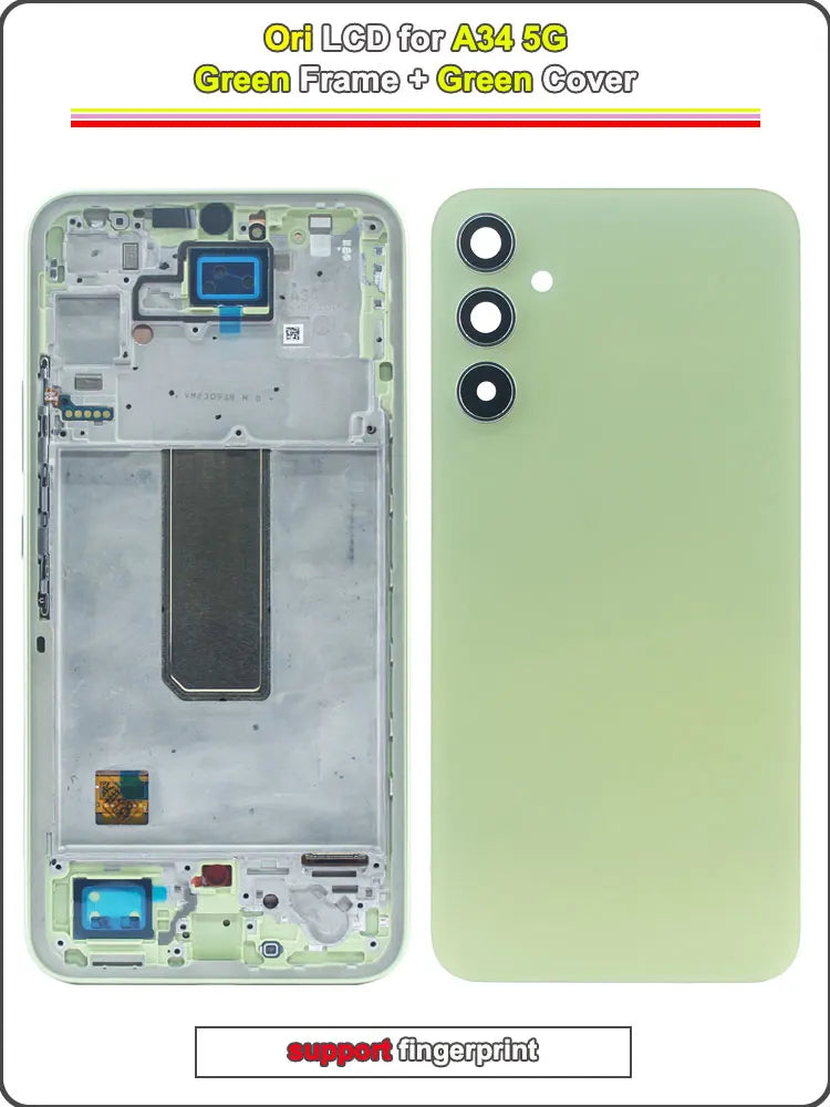 New Replacement for Samsung Galaxy A34 5G LCD Display Suitable for A34 5G A346E A346B A346M Mobile Phone LCD Screen Touch Screen
