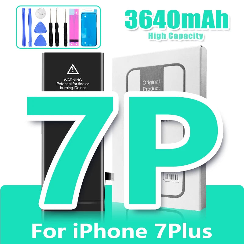Battery for iPhone 6S 6 Plus 7 8 X XR XS Max 11 11 Pro Mobile Phone Replacement Cell High Capacity with Free Tools Set DIY