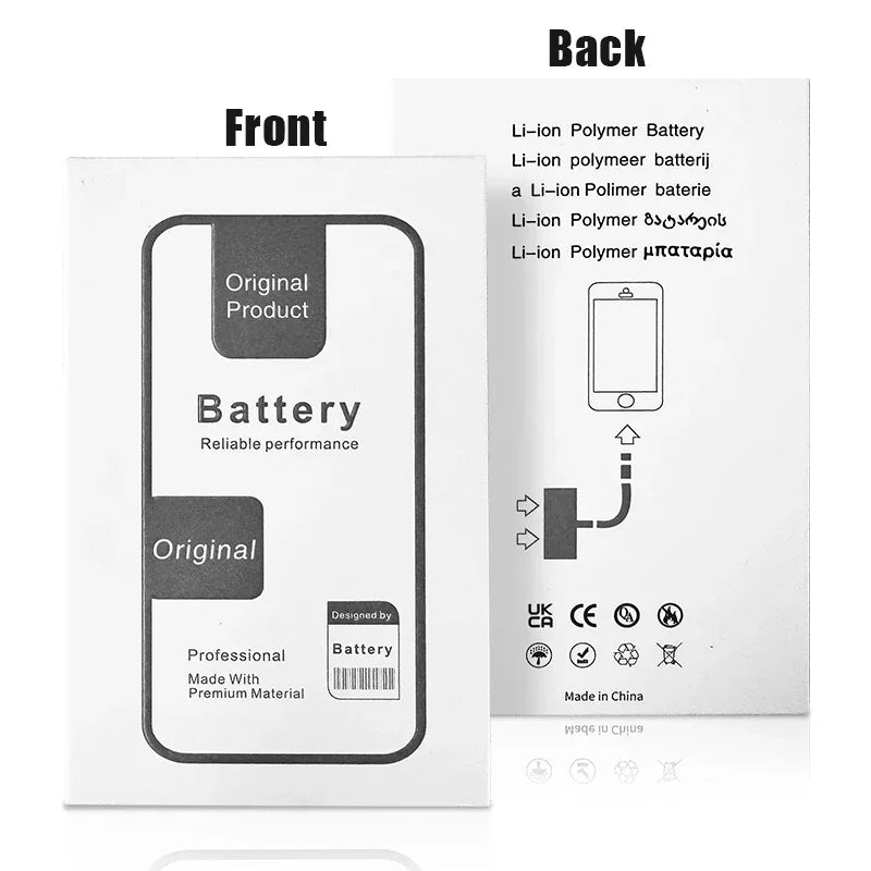 0 Cycle Replacement Battery for iPhone 11 12 13 14 Pro Max M