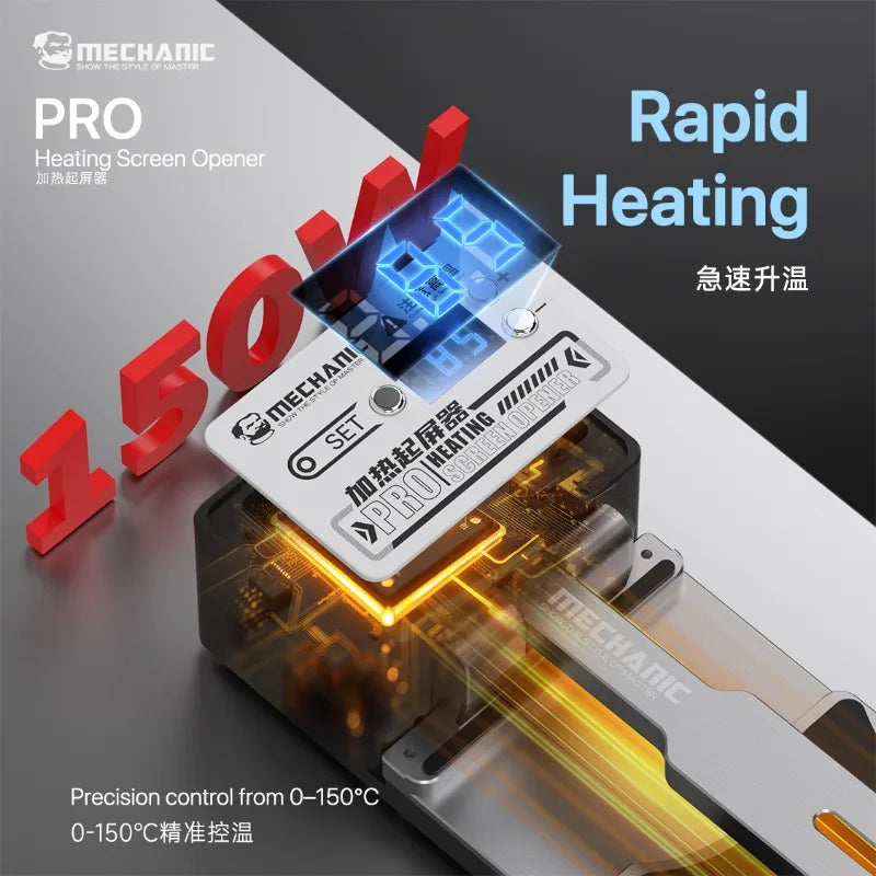MECHANIC PRO Universal Heating LCD Screen Separator Clamp fo