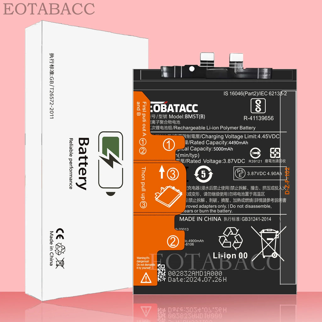 2026 YEARS BATTERY BM5T-B 5000mAh Battery for Xiaomi POCO M6