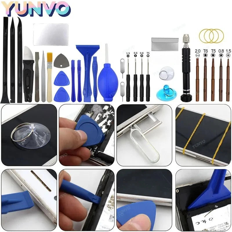 35Pcs Mobile Phone Repair Tool Screwdriver Kits Phone Tablet