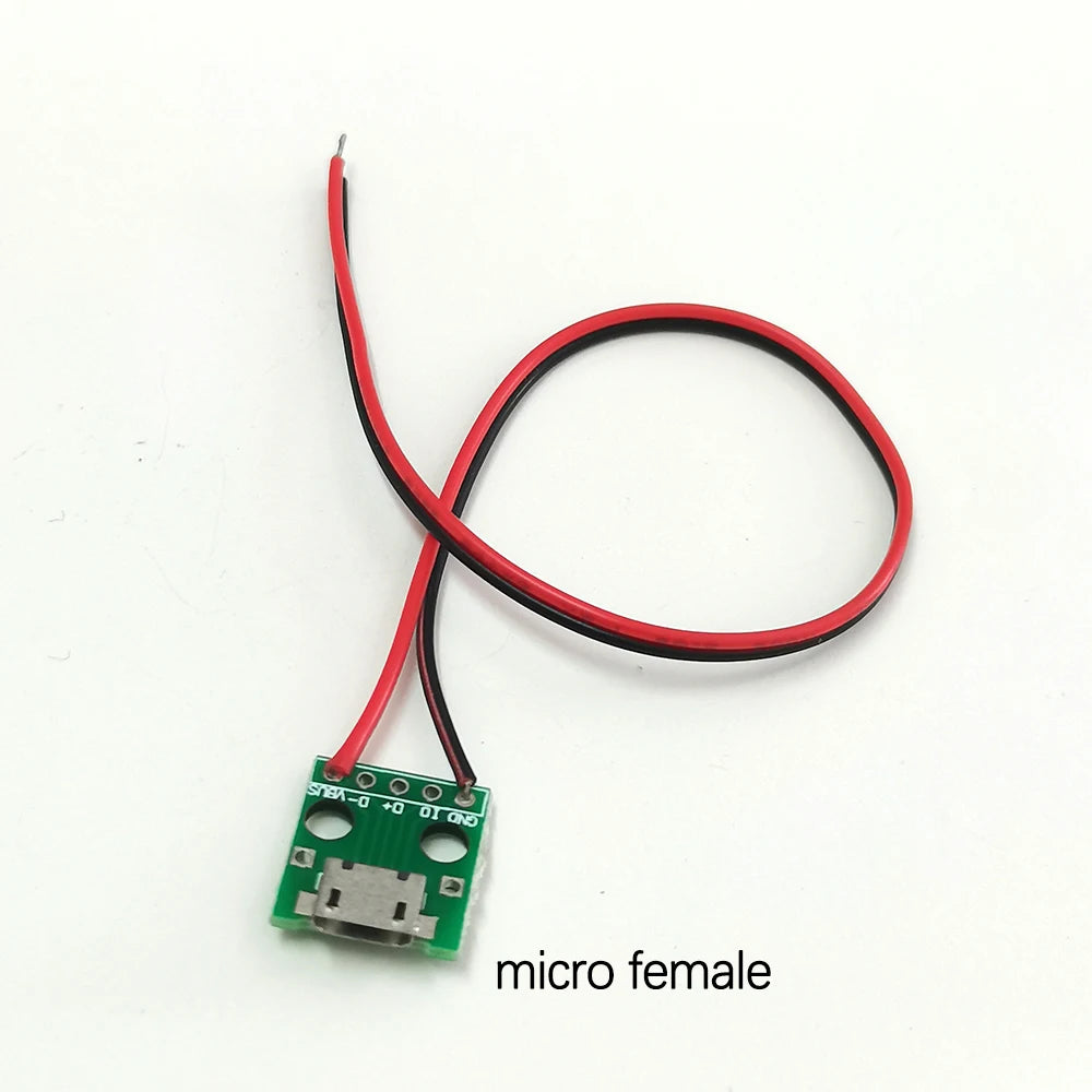 1PC 2A Micro/Mini USB Jack 3.1 Type-C 5V Female Connector Ja