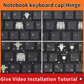 Replacement Keycap Key Cap &Scissor Clip&Hinge For HP ELITEB