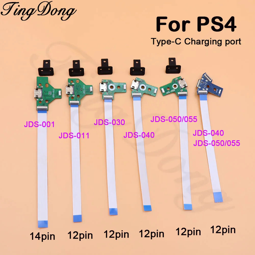 1Set USB Data Type-C Charging Port Board For Sony PS4 Contro