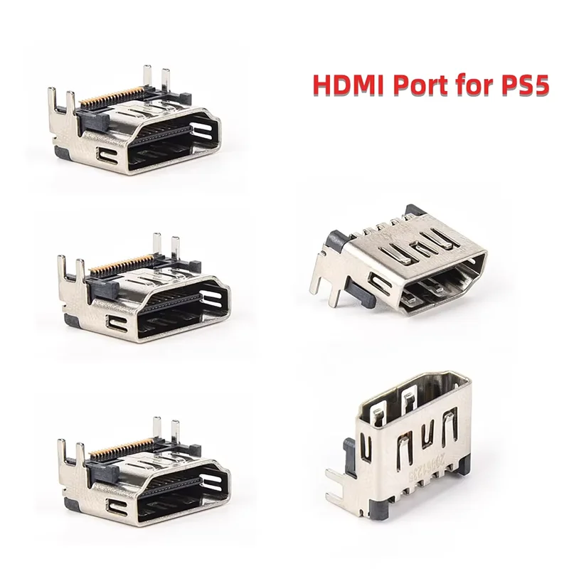 1PCS Replacement HDMI Port Replacement for PS5 PS4 Old Fat &