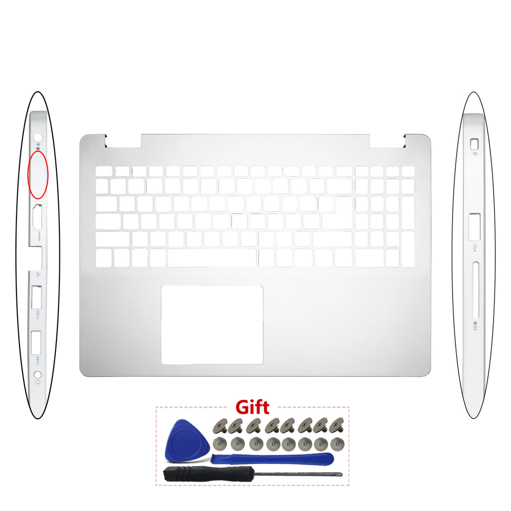 Original New For DELL Inspiron 15 3500 3501 3505 Laptop Palmrest Case Top Keyboard Cover Bottom Case 0KGHJK 0VJ342 01FPW2 0JHW9R