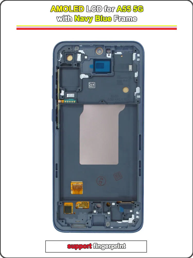 100% Tested LCD for Samsung Galaxy A55 5G LCD Display Touch Screen Digitizer Assembly for Samsung A55 5G A556 Phone LCD Screen