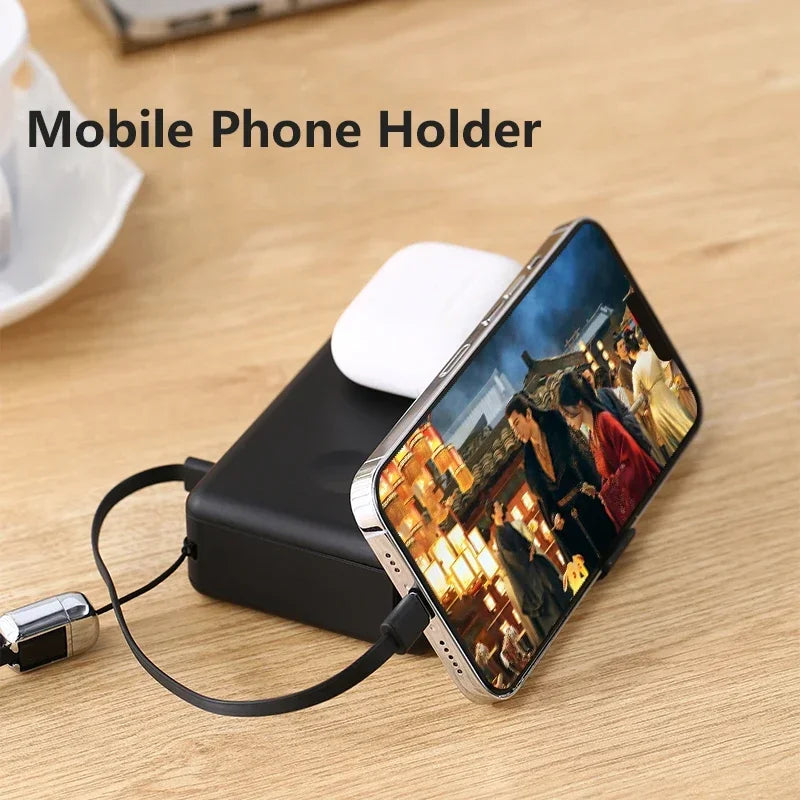 Solid-state Battery 65W GaN USB C Charger Power Bank 20000mA