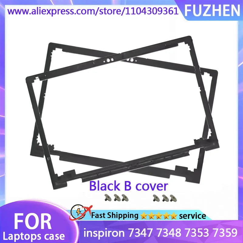 New Cover For Inspiron 7347 7348 7353 7359 LCD Rear Cover/Fr