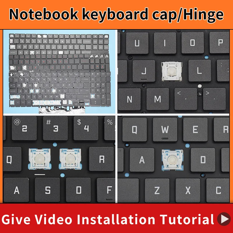 Replacement Keycap Key Cap Hinge For HP Victus 16-e0078ur 16