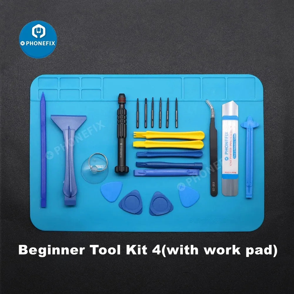 Professional Phone Repair Tool Kit Suction Cup Tweezer Pry Opening Battery Remove Screwdrivers For iPhone 15 16 17 Camera Watch