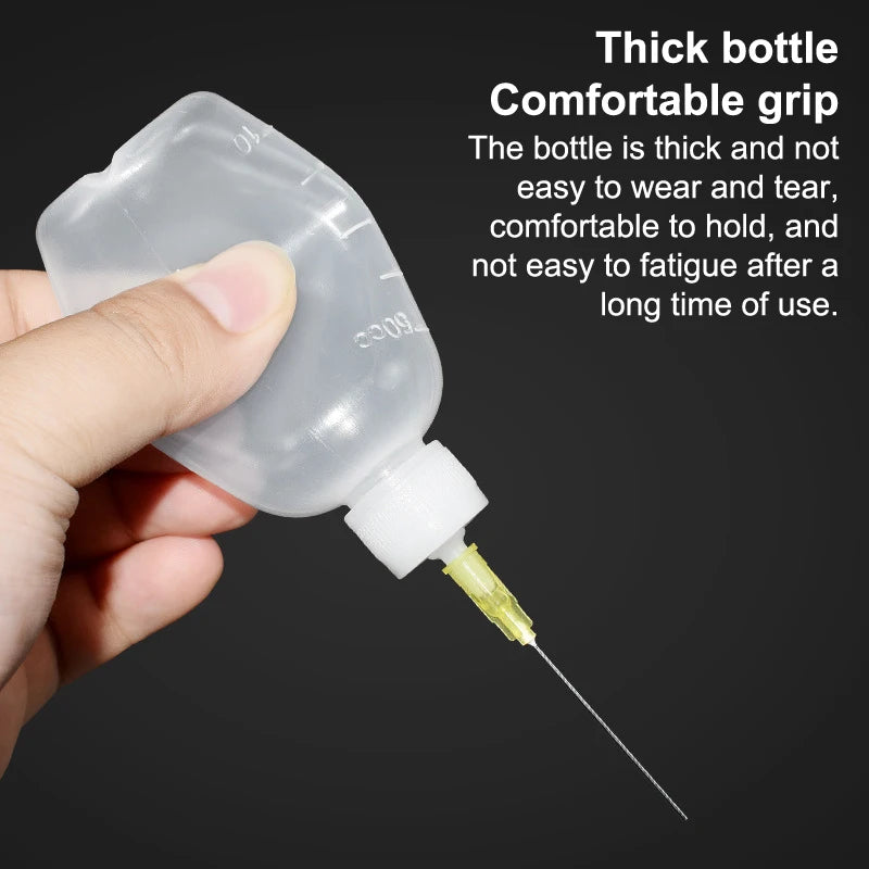 50ML Plastic Liquid Alcohol Bottle For Dispenser Rosin Solde