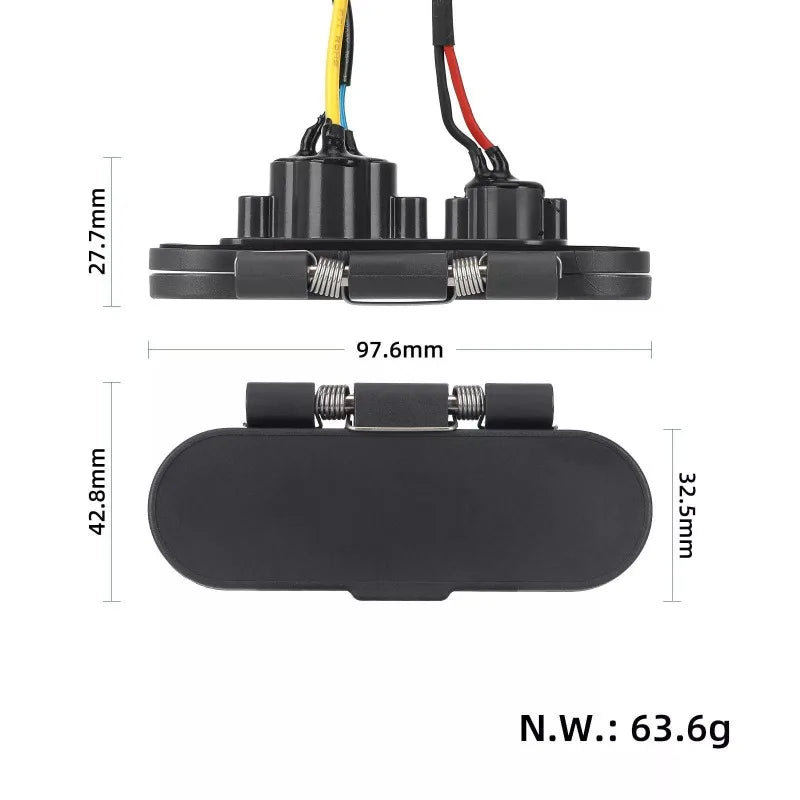 Upgraded Waterproof & Dustproof Charging Port Base for Nineb