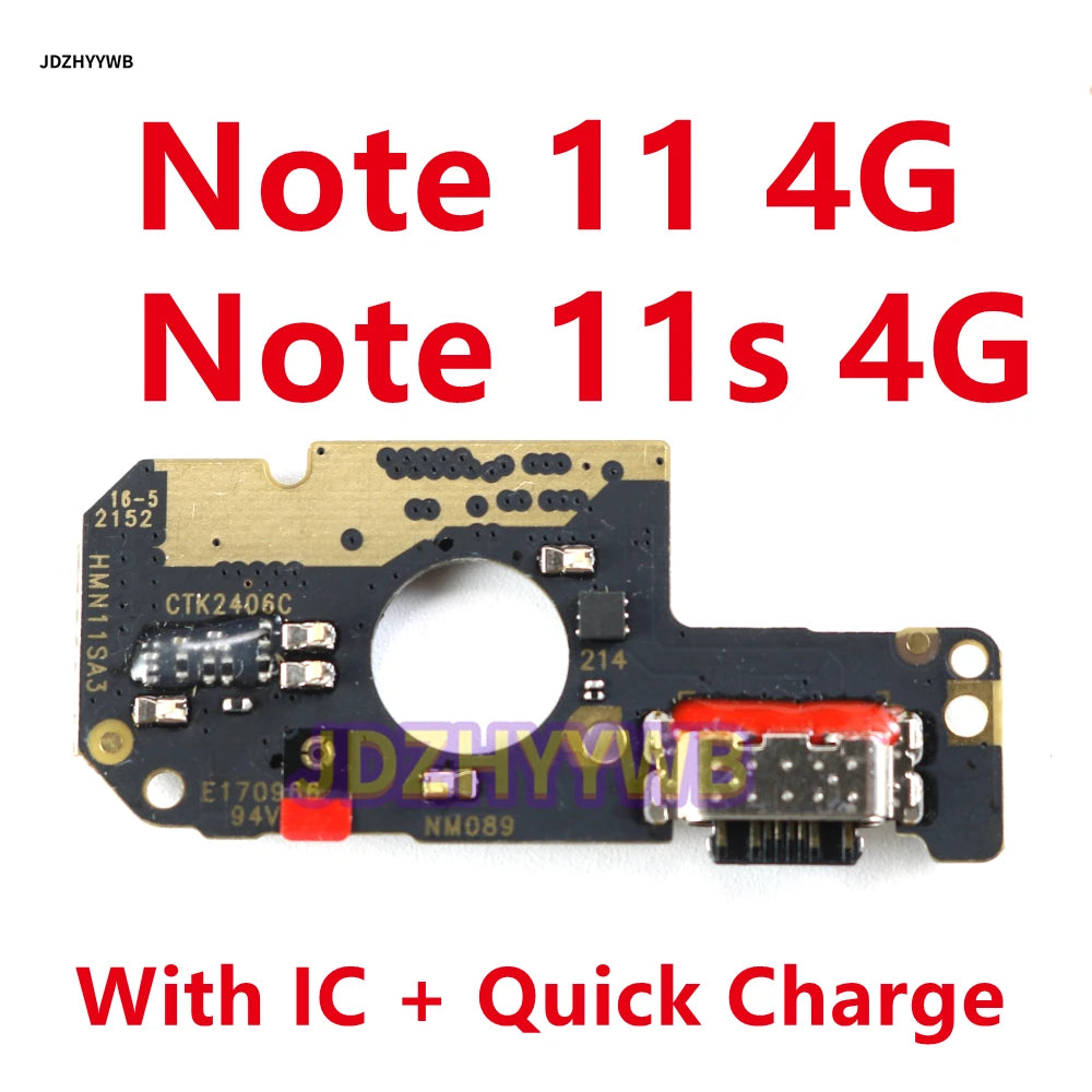 For Xiaomi Redmi Note 11 11s 4G USB Charging Board Dock Port