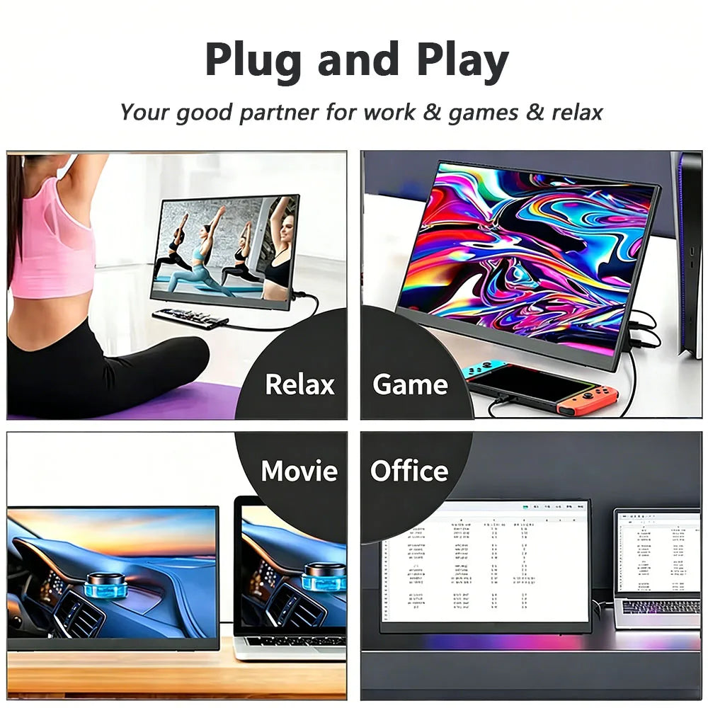 13.3 Portable Touch Screen Monitor Display 1920 1200 16 10 I