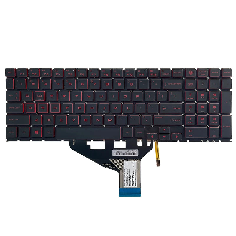 US/RU/SP RGB Backlit Laptop Keyboard For HP OMEN 15-DC 15T-D
