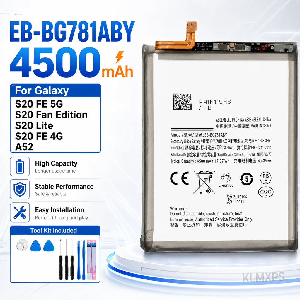 4500mAh B-BG781ABY Durable Stable Battery Replacement For Sa