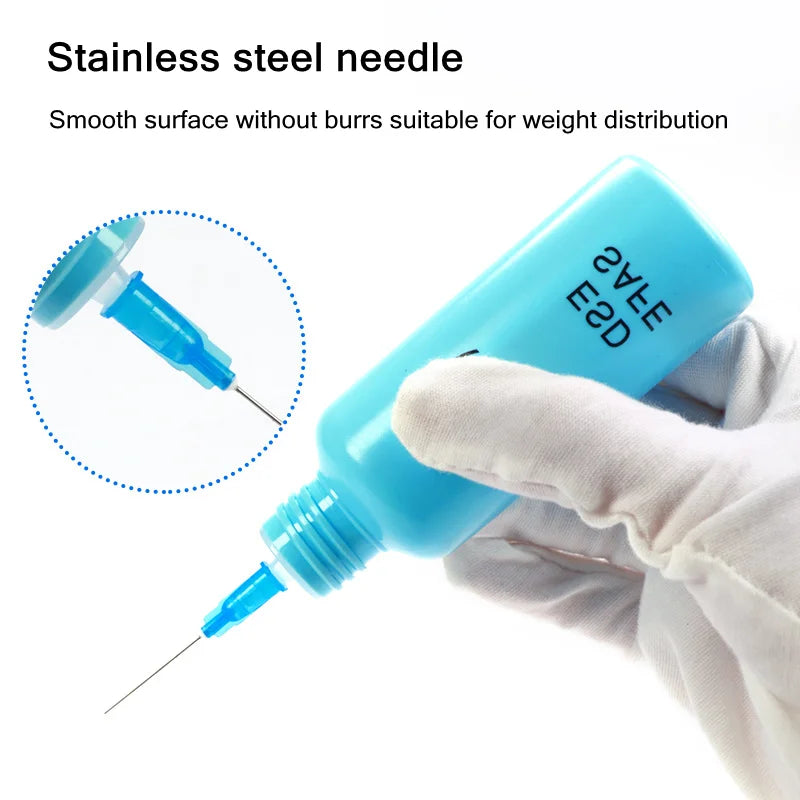 TE-P4 60/100ml Alcohol Bottle with Needle For Mobile Phone R