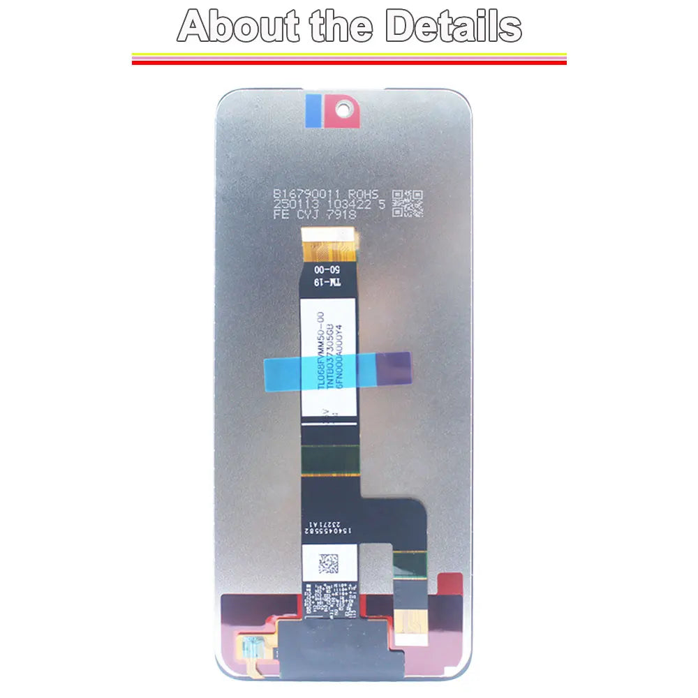 100% Tested LCD for Redmi 12 5G LCD Display Touch Screen Dig