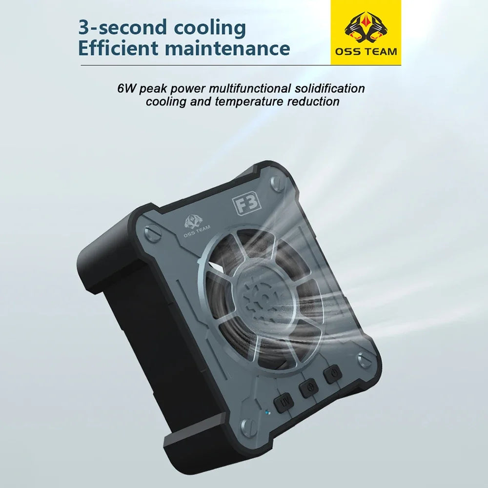 OSS F3 6W Cooling UV Curing Fan Fast Heat Dissipation Smoke 