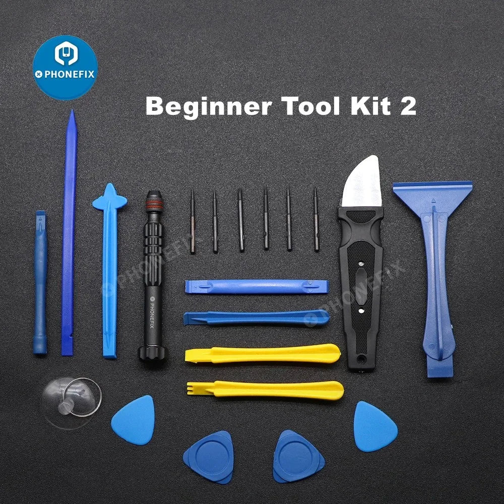 Professional Phone Repair Tool Kit Suction Cup Tweezer Pry Opening Battery Remove Screwdrivers For iPhone 15 16 17 Camera Watch