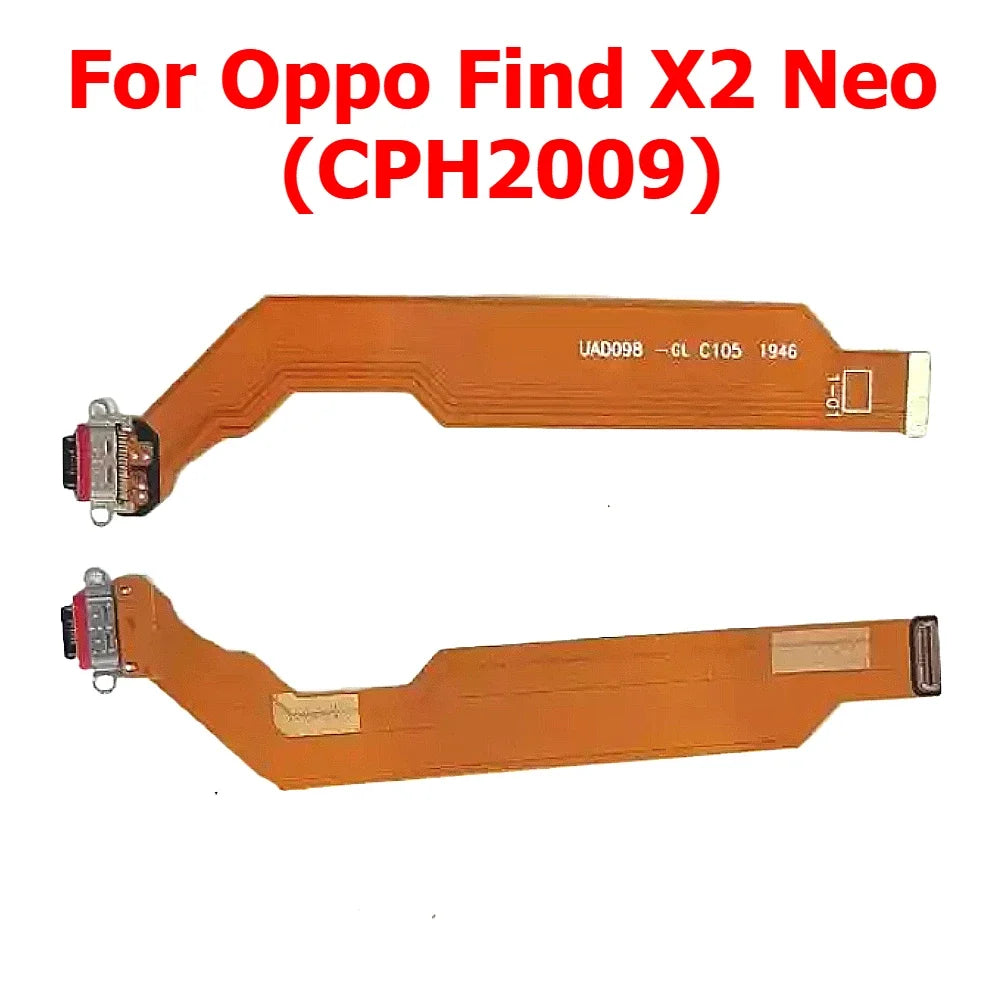 Charge Board For OPPO Find X5 Pro X3 Lite X2 Neo X 5G Charging Port Plate Ribbon Socket Usb Connector Phone Parts Flex Cables