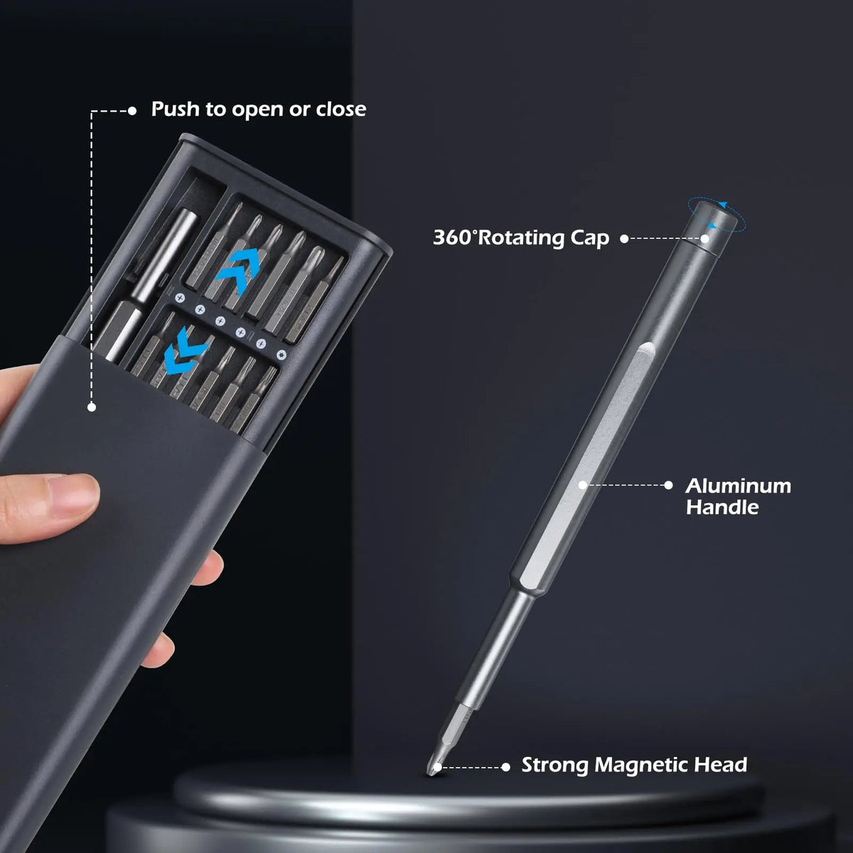 Precision Screwdriver Set 25 in 1 Phillips Torx Hexagonal Fl
