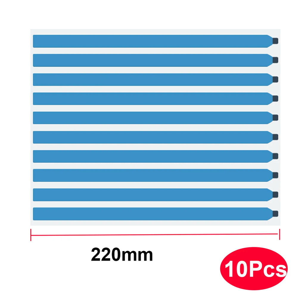 10Pcs Double-Sided LCD Screen Frame Tape for Laptop Easy Pull Glue Display Screen Assembly Adhesive Tablet Phone Repair Sticker