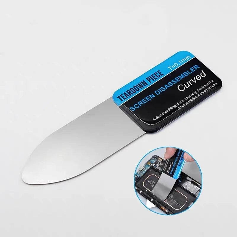 1-5PCS Stainless Steel Blade Soft Thin Pry Spudger Cell Phon
