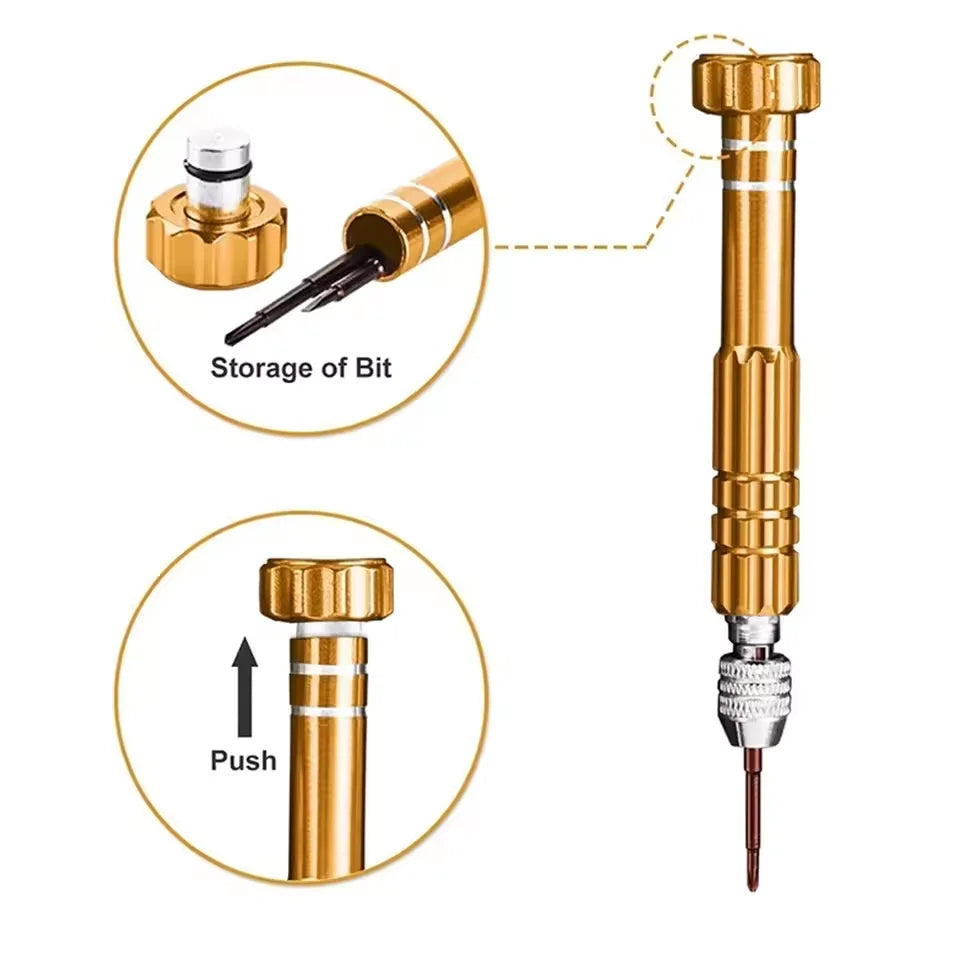 2025 5 in 1 Screwdriver Repair Kit Screwdriver for Phone Ope