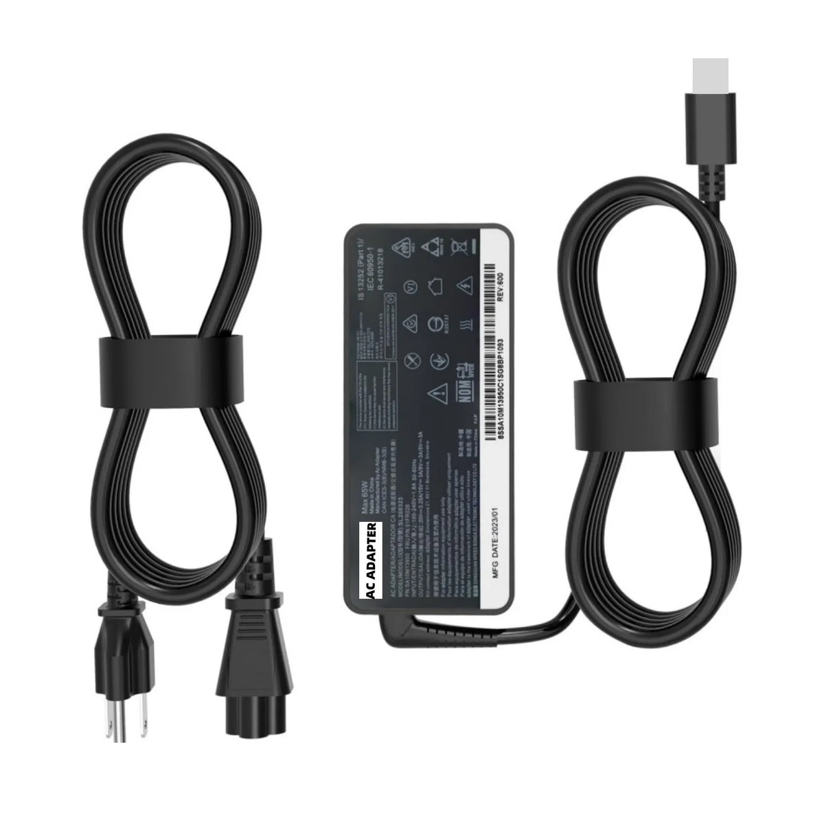 65W USB C Charger Compatible with Lenovo ASUS ACER Samsung H