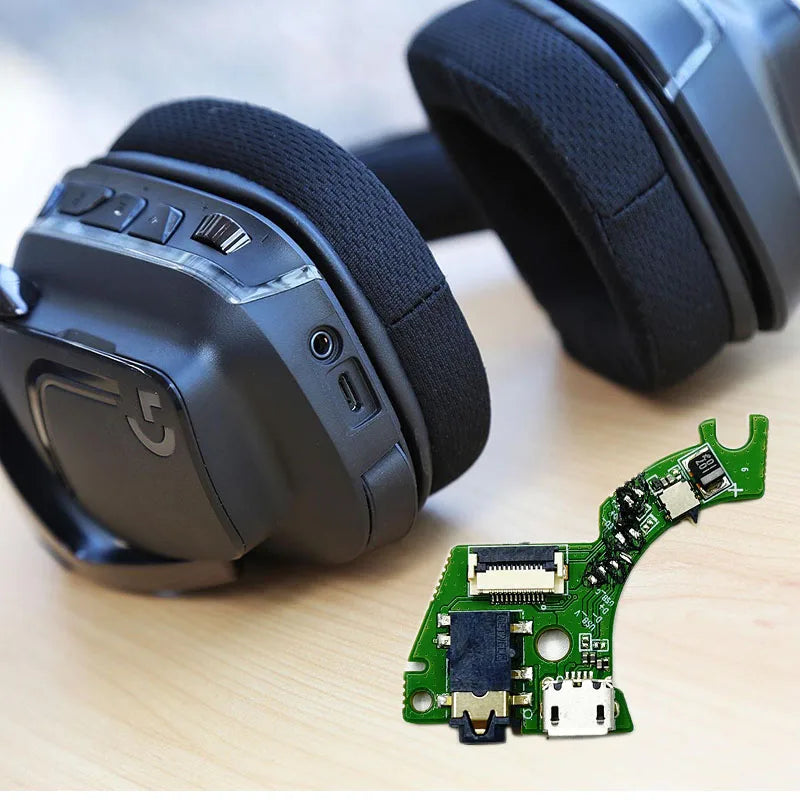 Micro-USB Charge PCB For Logitech G933 G935 G633 G635 Artemi