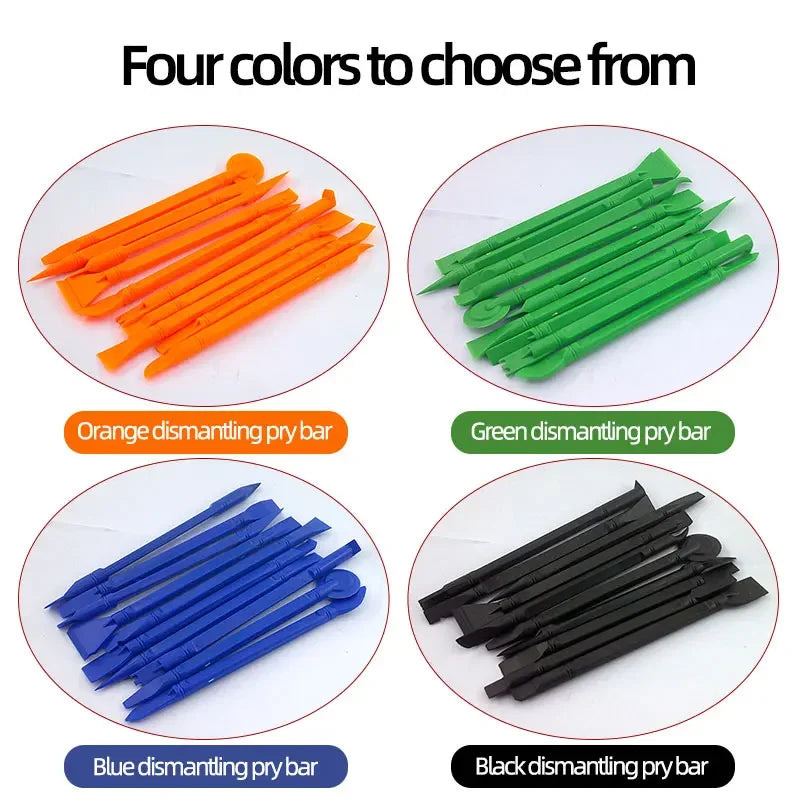 10 in 1 Plastic Crowbar Disassembly Spudger 10pcs/Set Openin