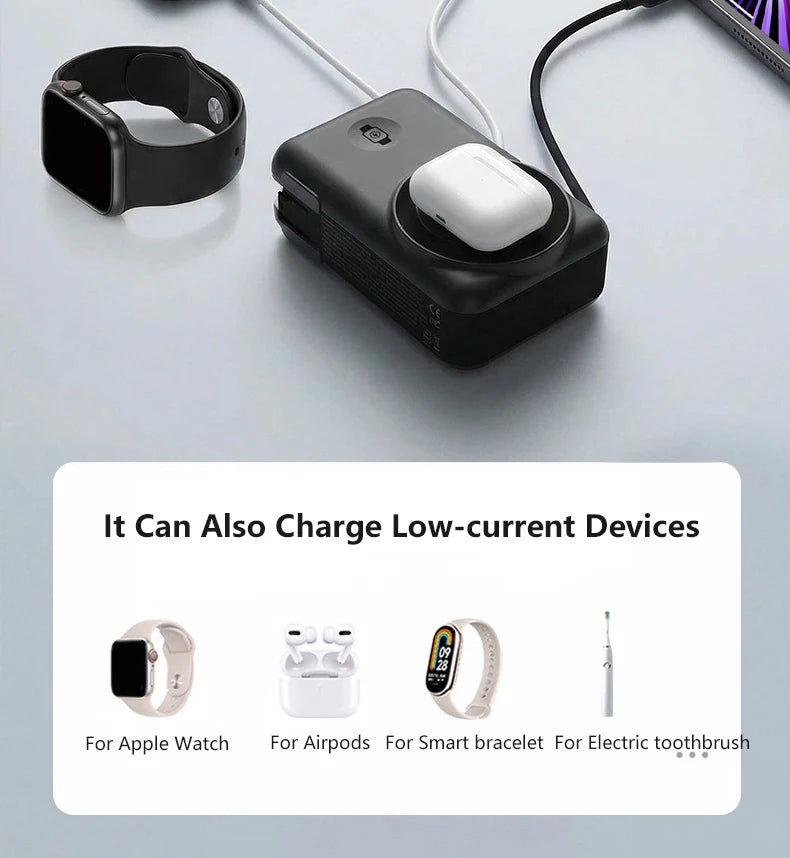 Solid-state Battery Qi2.2 25W Magnetic Wireless Power Bank P