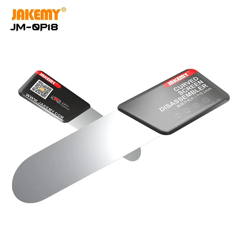 JAKEMY 1mm Ultra Thin Pry Card for iPhone Samsung Curved Scr