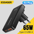 Essager Ultra Thin 65W GaN pro Travel Charger Quick Charge 4