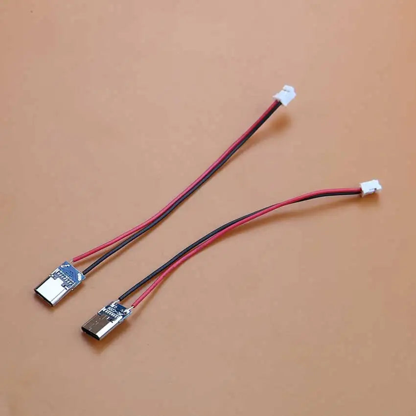 5pcs USB Adapter Cable PH2.0mm Terminal Micro USB Jack Type-