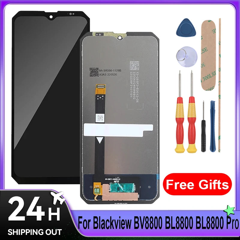 For Blackview BV8800/BL8800 Pro/LCD Display + Touch Screen W