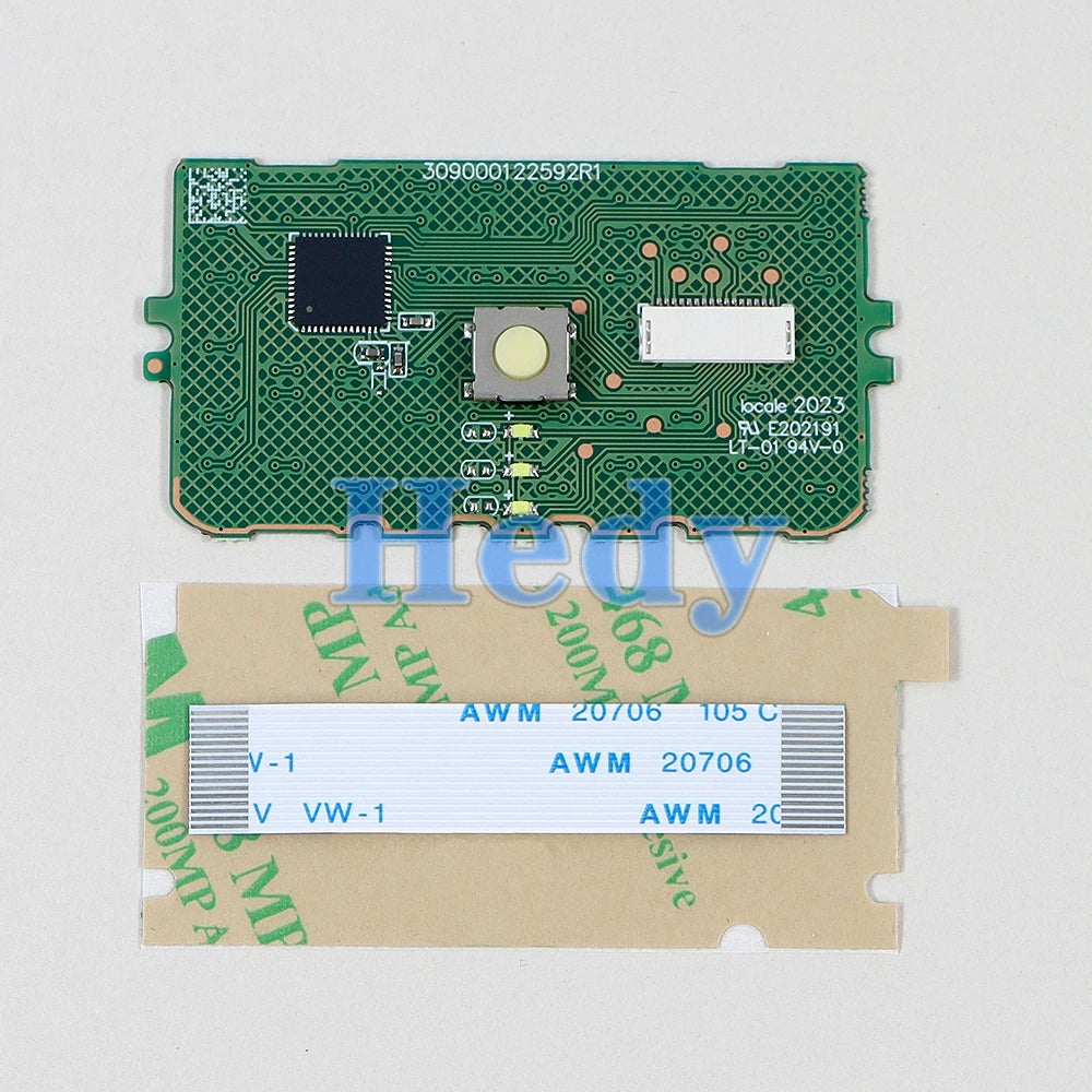 1set Touch Pad For PS5 V1 V2 V3 V4 V5 BDM-010 020 030 040 050 Motherboard Circuit Touchpad With 16Pin 18Pin Flex Cable V1.0 V5.0