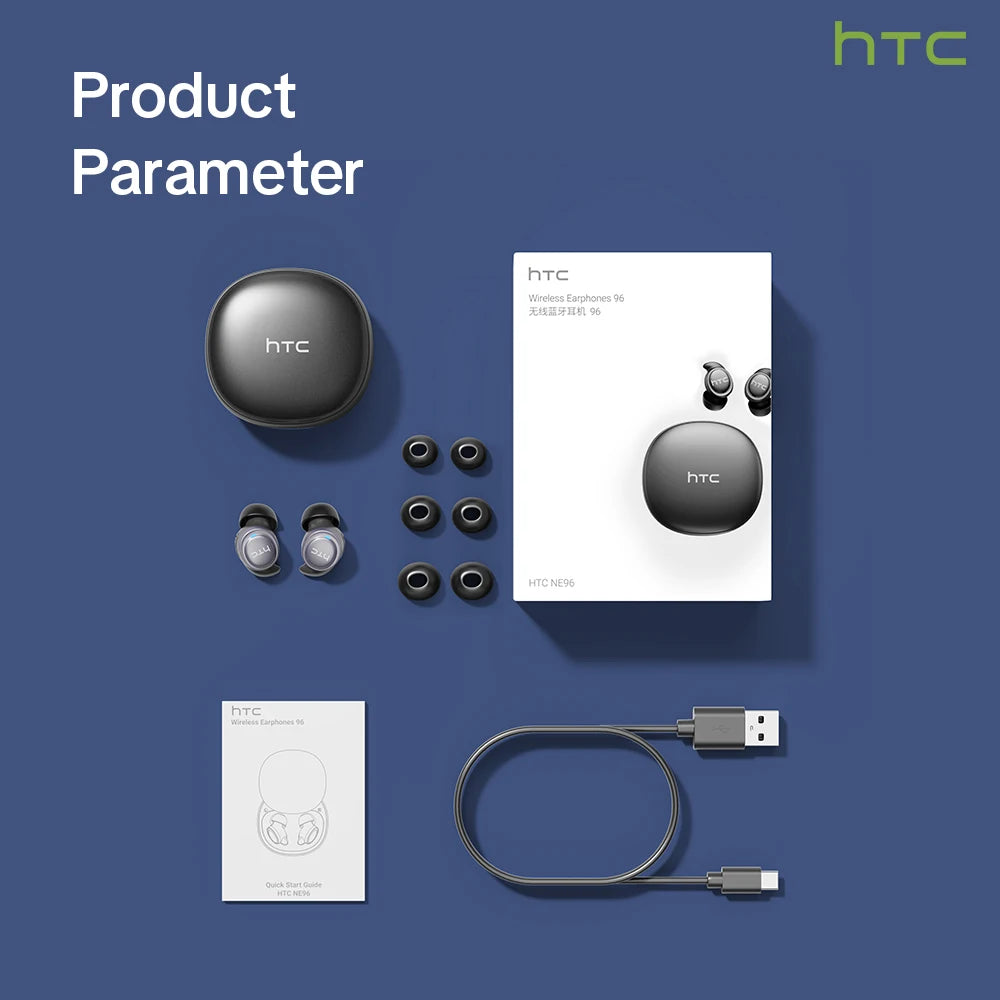 HTC NE96 TWS Sleep Wireless Bluetooth Earbuds For Side Sleep