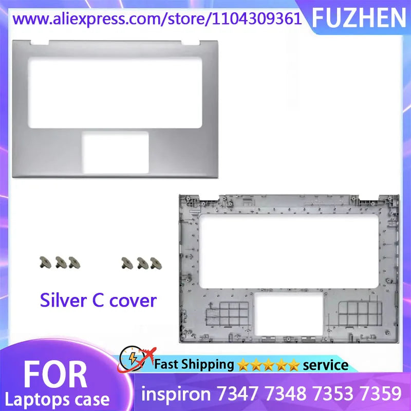 New Cover For Inspiron 7347 7348 7353 7359 LCD Rear Cover/Fr