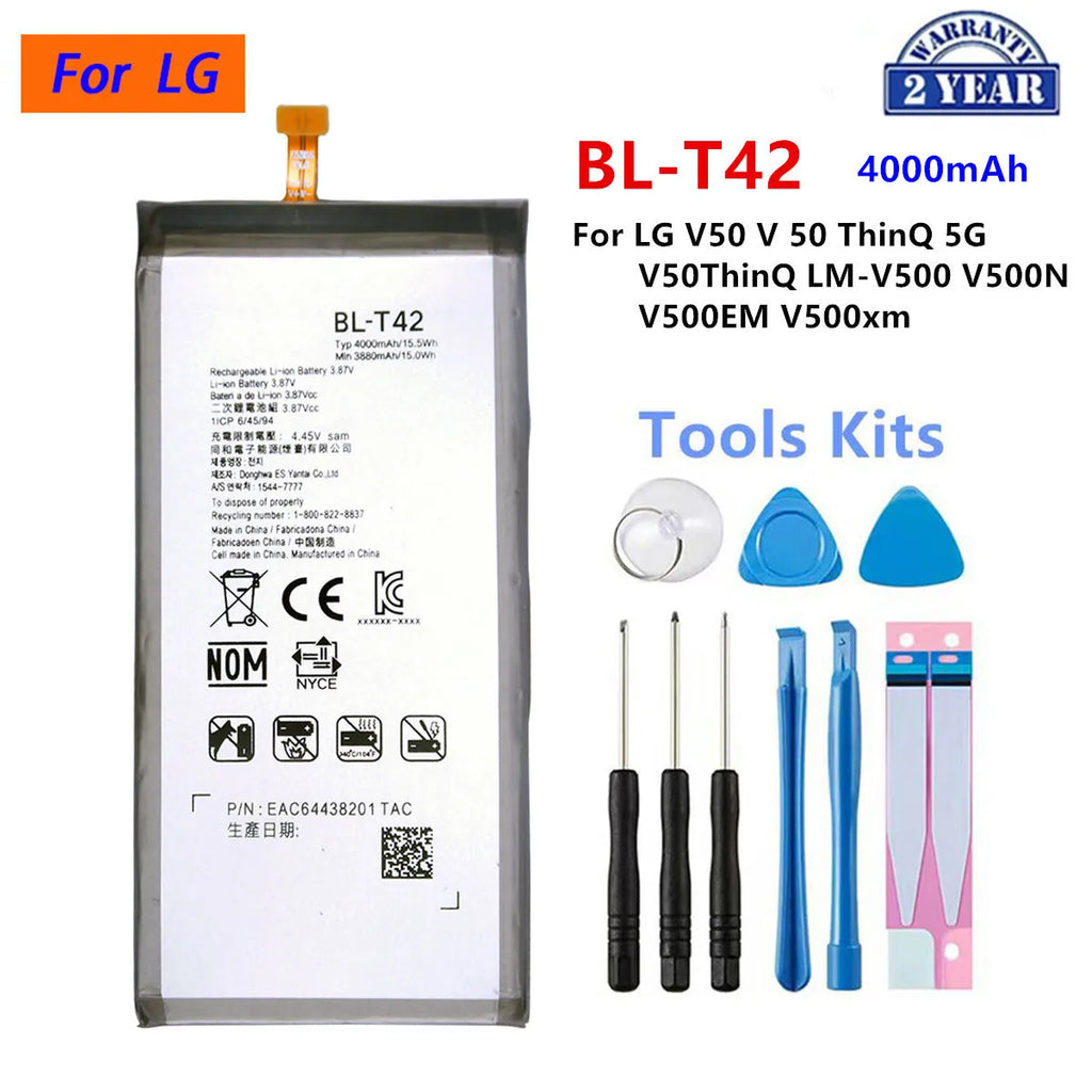Original BL-T42 4000mAh Replacement Battery For LG V50 V 50 